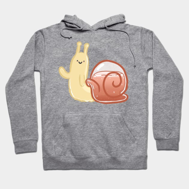 Snail Hoodie by RoserinArt